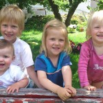 čtyři nejhodnější děti na světě :-)