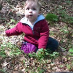 dítě v lese
